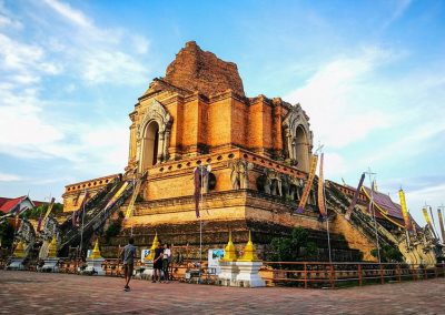 chedi luang temple, wat chedi luang