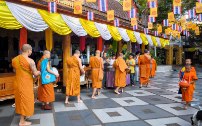 Sunrise Tour at Doi Suthep Temple and Elephant Observation