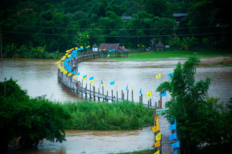 su tong pae bridge, su tong pae bamboo bridge, su tong pae, sutongpae bridge, sutongpae bamboo bridge