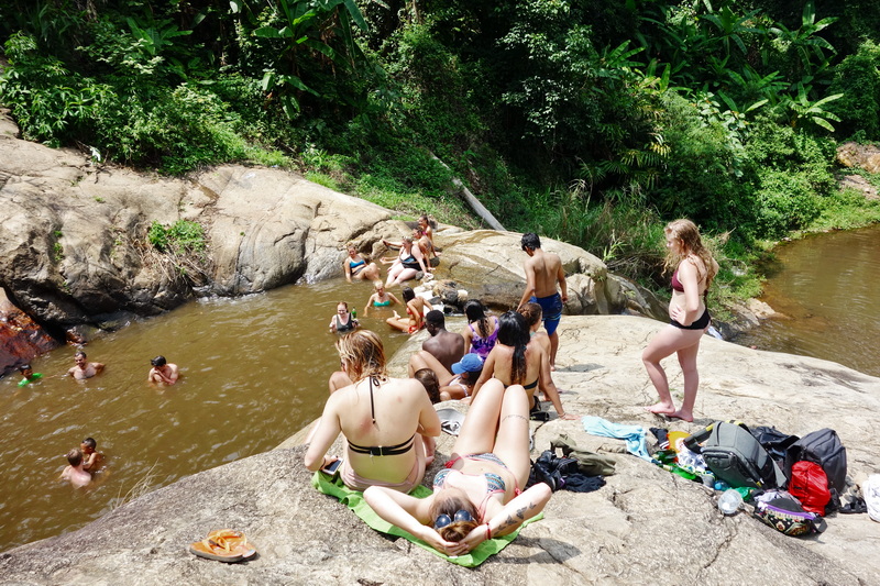 morpaeng waterfall, morpang waterfall, mor paeng waterfall, mor pang waterfall