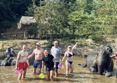 Elephant Family Chiang Rai, half day elephant chiang rai, elephant sanctuary chiang rai, karen ruammit elephant camp, chiang rai elephant bathing tour, elephant experience chiang rai, ethical elephant tour chiang rai, elephant feeding chiang rai, chiang rai elephant half day tour