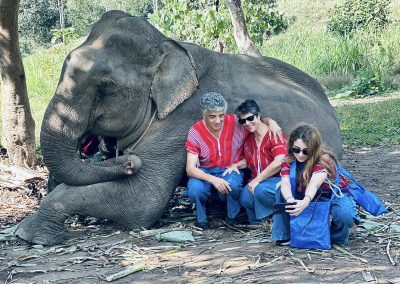Elephant Family Chiang Rai, half day elephant chiang rai, elephant sanctuary chiang rai, karen ruammit elephant camp, chiang rai elephant bathing tour, elephant experience chiang rai, ethical elephant tour chiang rai, elephant feeding chiang rai, chiang rai elephant half day tour