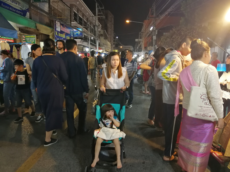 Journey in Saturday Walking Street Chiang Mai